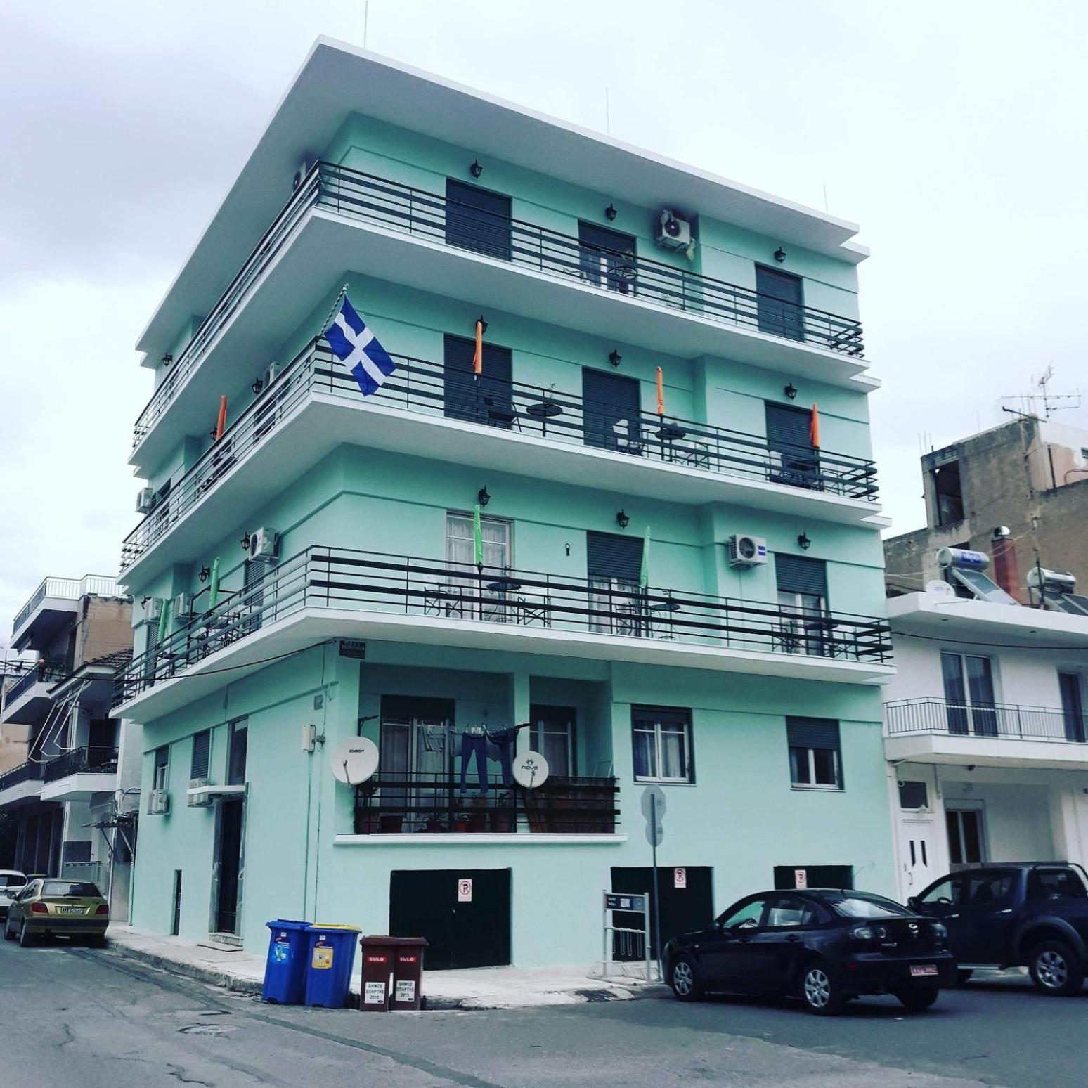 Hellas Palace Rooms Center 斯巴达 外观 照片